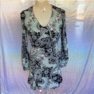 Vintage 1960’s Paisley Printed Mini Dress